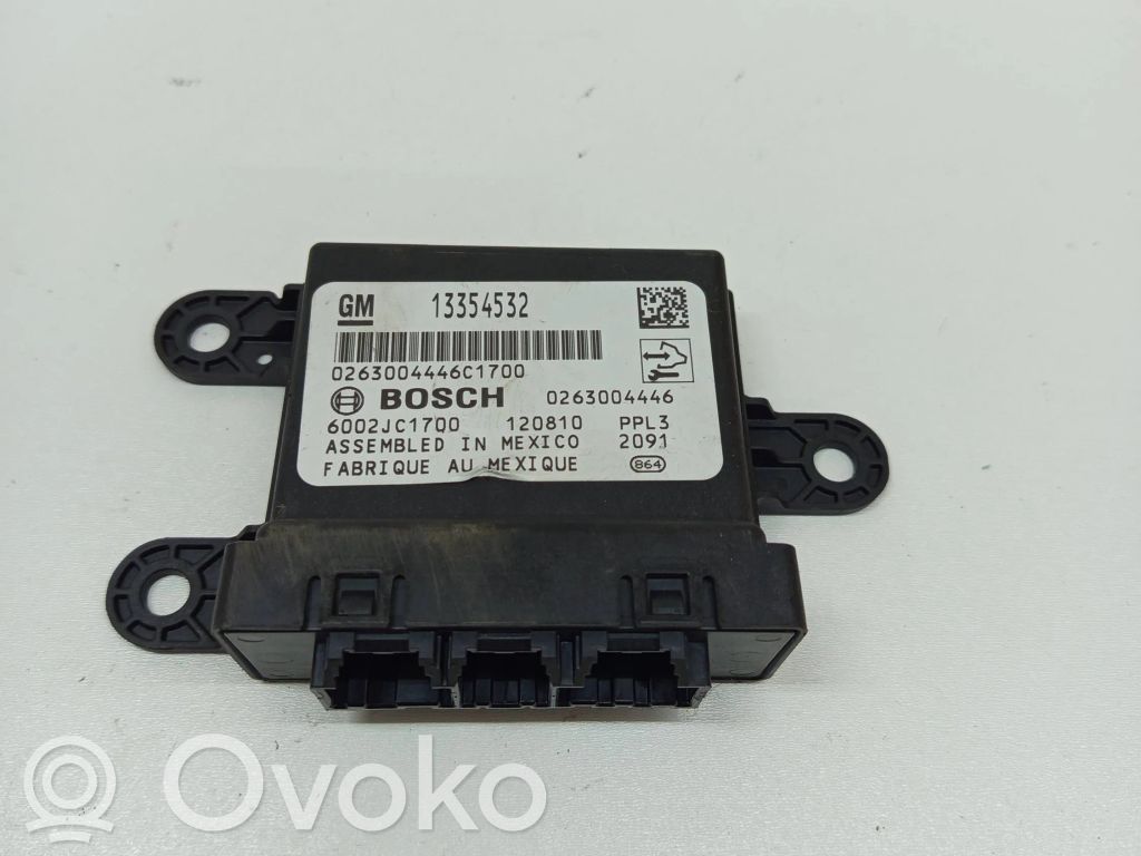 Parking PDC control unit/module   13354532,6002JC1700,0263004446