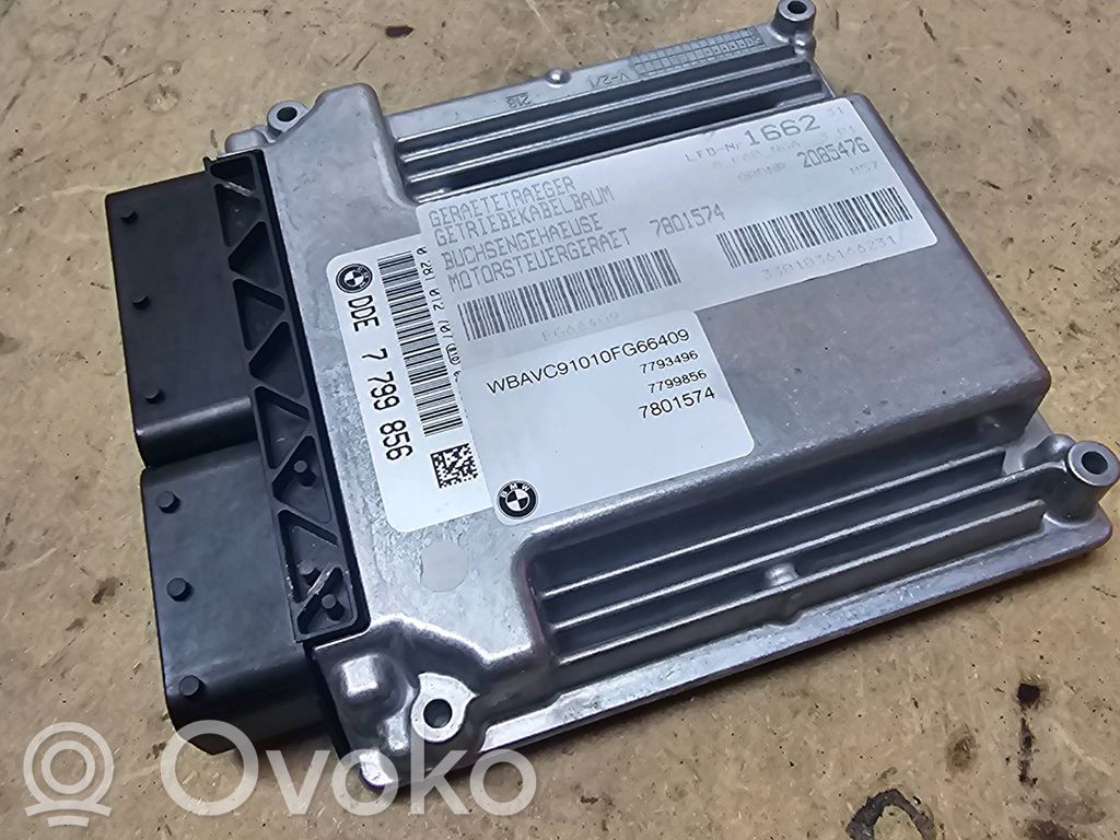 BMW 3 E90 E91 Variklio valdymo blokas 