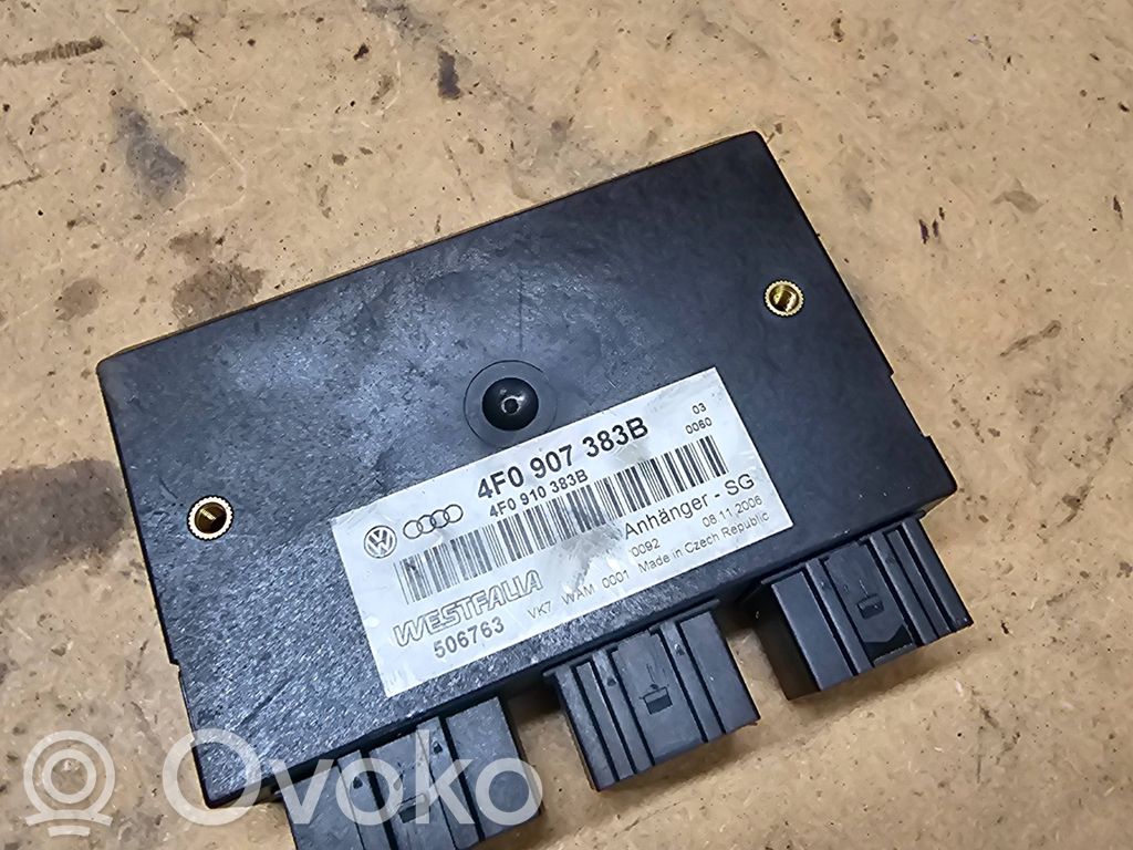 Audi A6 S6 C6 4F Tow bar trailer control unit/module 