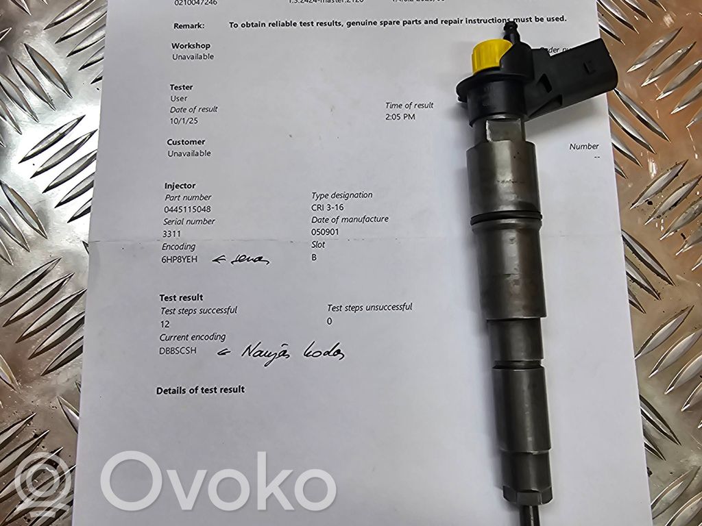 BMW 3 E90 E91 Fuel injector 