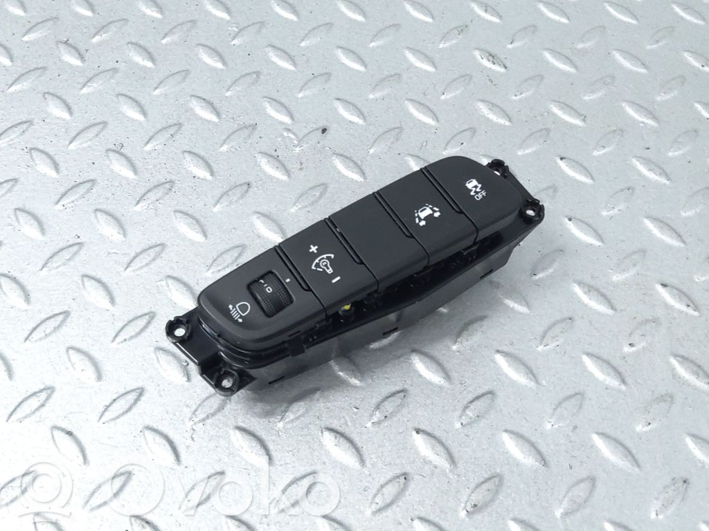 Hyundai i30 Interruptor de control de altura del faro delantero 