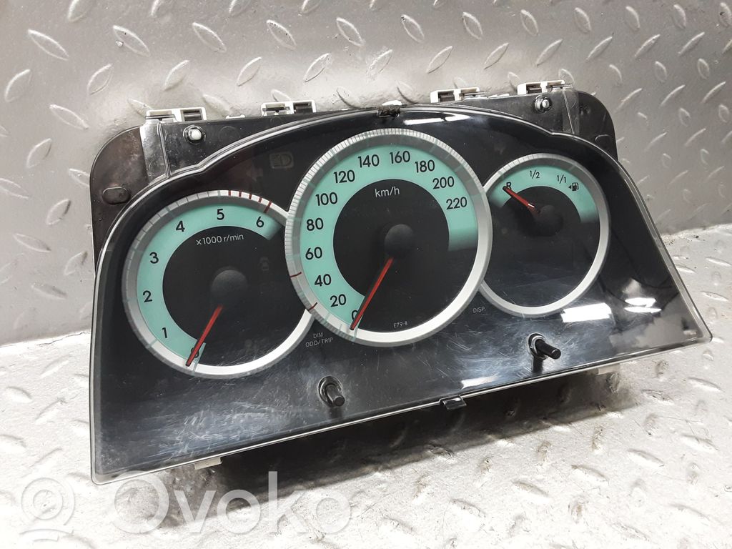 Toyota Corolla Verso E121 Tachimetro (quadro strumenti) 