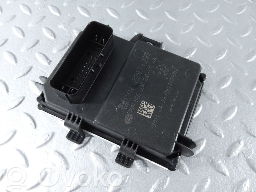 Cadillac XTS Fuel injection pump control unit/module 