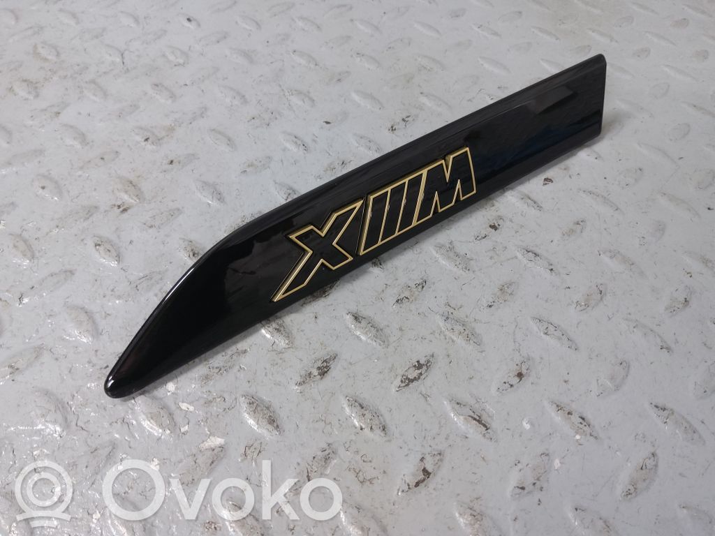 BMW XM Listwa / Nakładka na błotnik przedni 