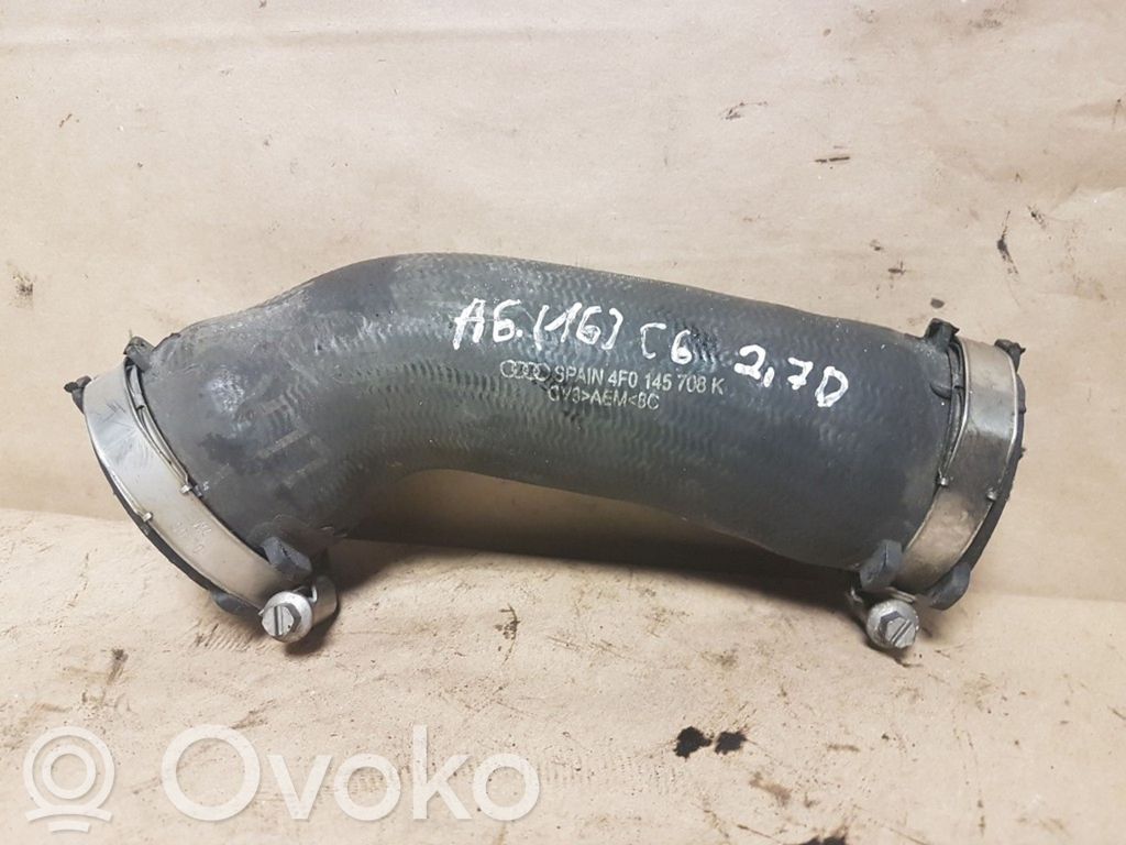 Audi A6 S6 C6 4F Intercooler hose/pipe 