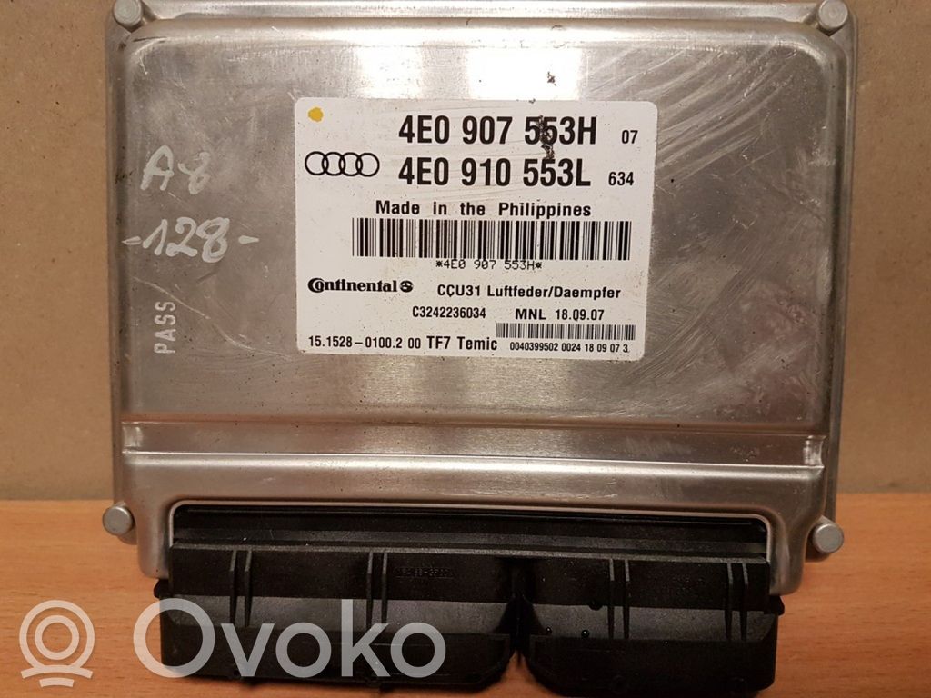 Audi A8 S8 D3 4E Suspension control unit/module 