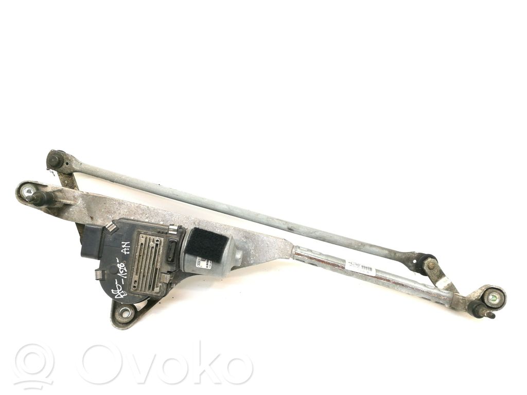 Audi A8 S8 D3 4E Wischergestänge Wischermotor vorne 