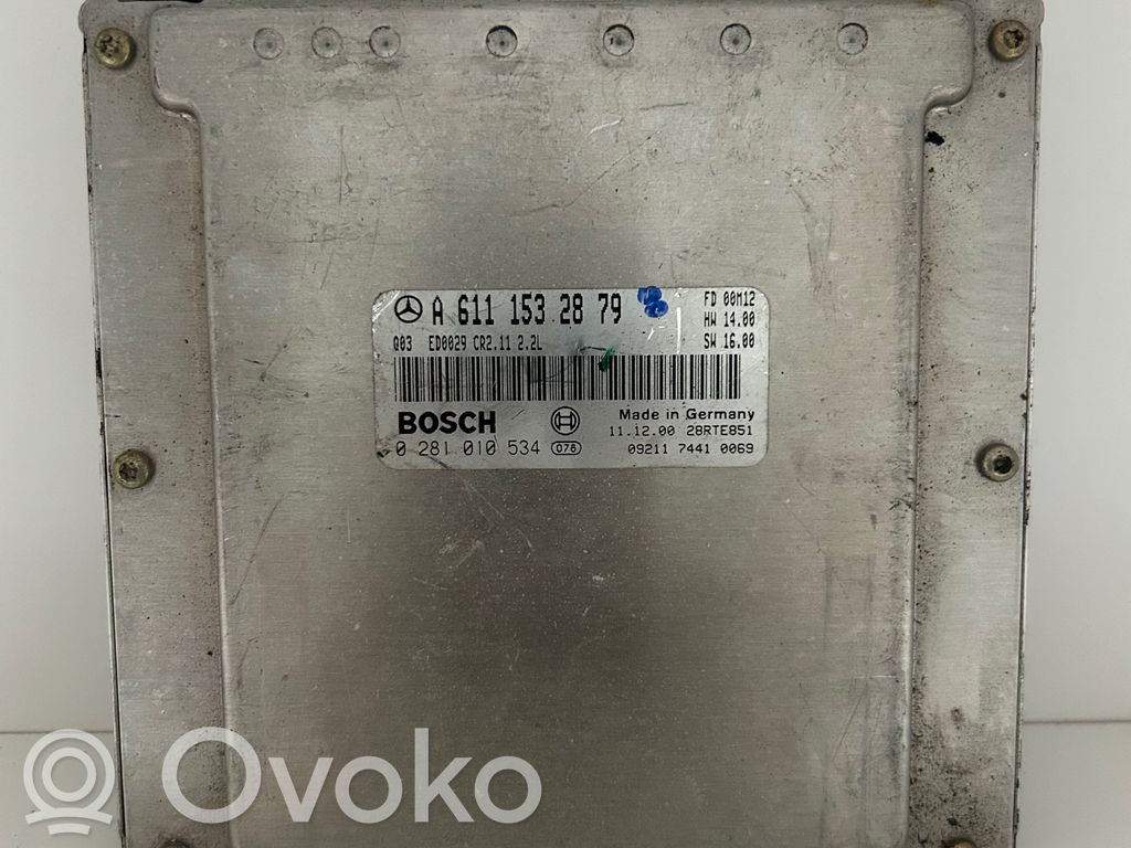 Mercedes-Benz E W210 Engine control unit/module 