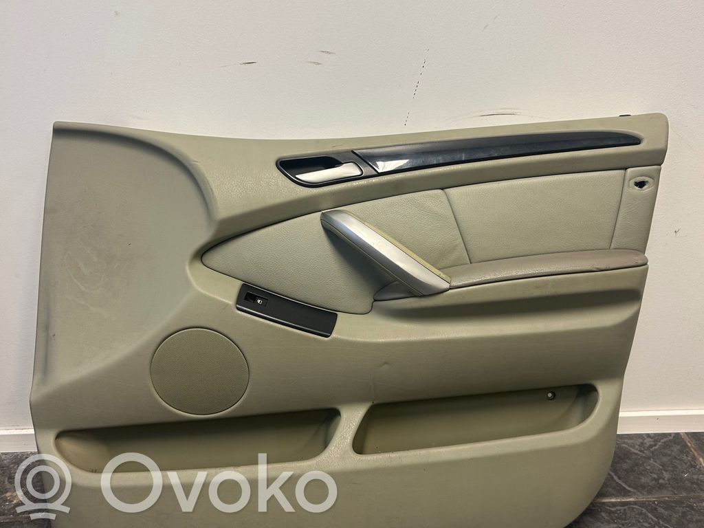 BMW X5 E53 Rivestimento del pannello della portiera anteriore 