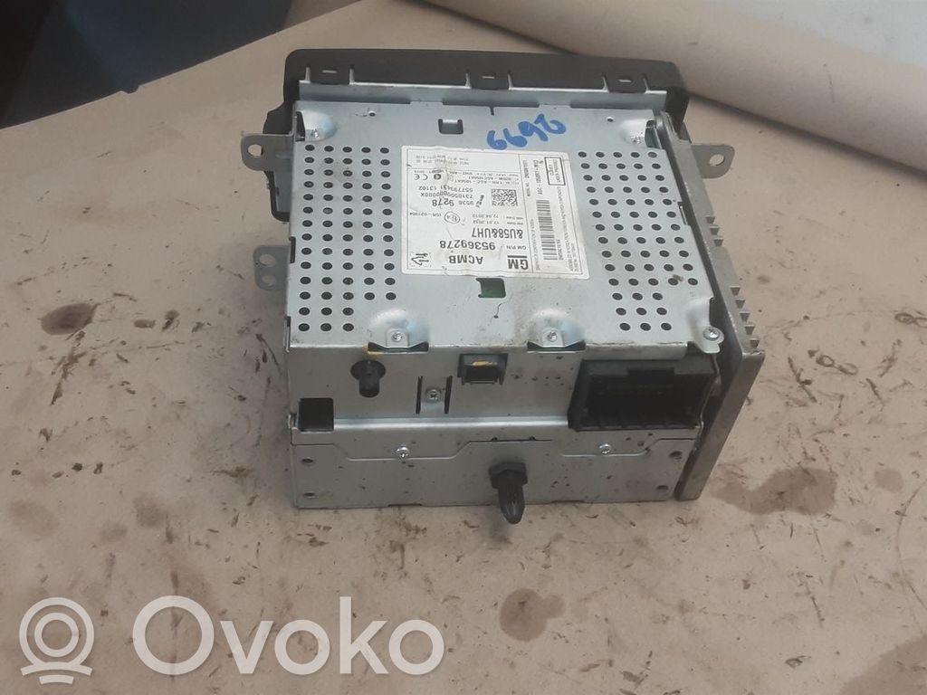 Chevrolet Aveo GPS navigation control unit/module 