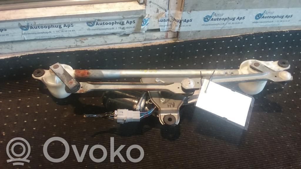 Front wiper linkage