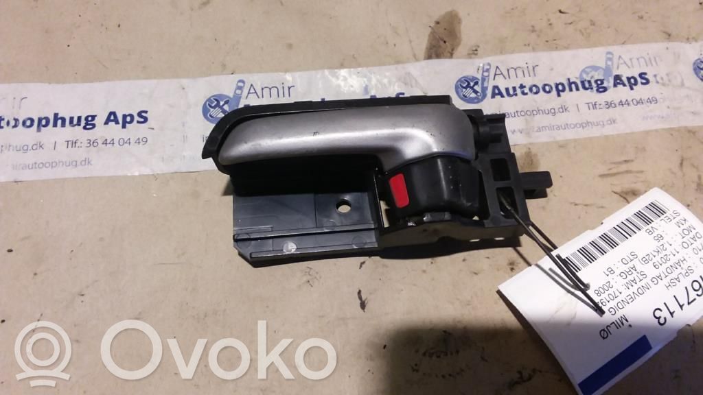 Front door interior handle