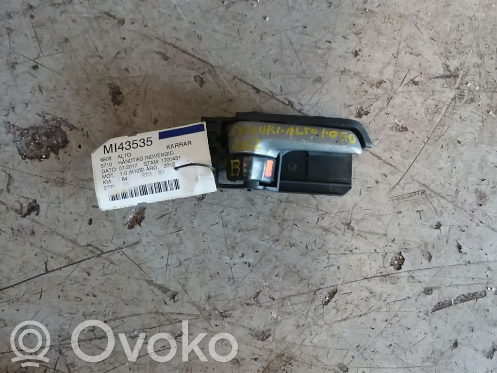 Etuoven sisäkahva