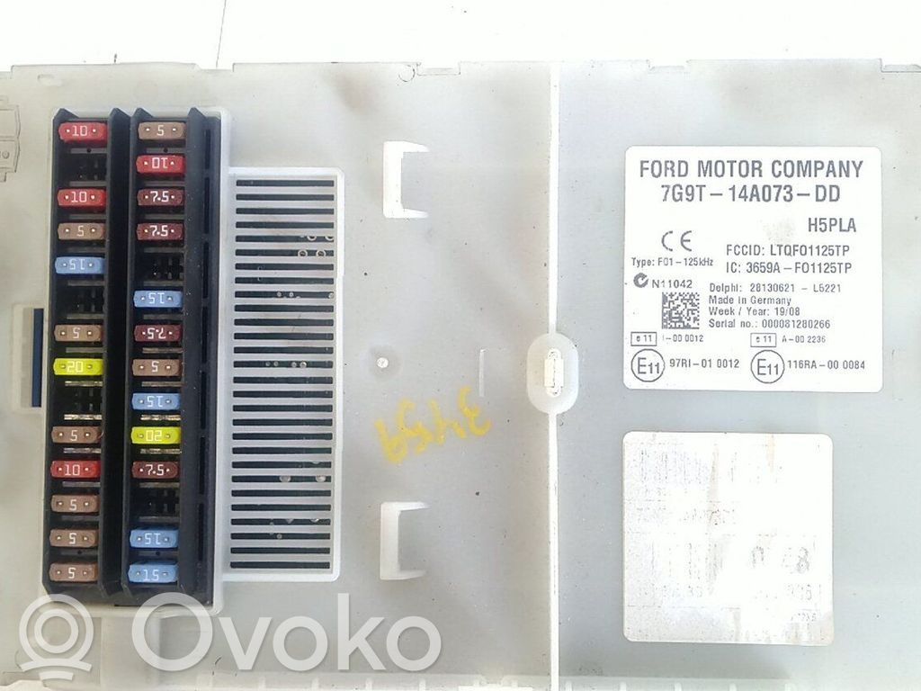 Ford Mondeo MK IV Przekaźnik blokady zapłonu 
