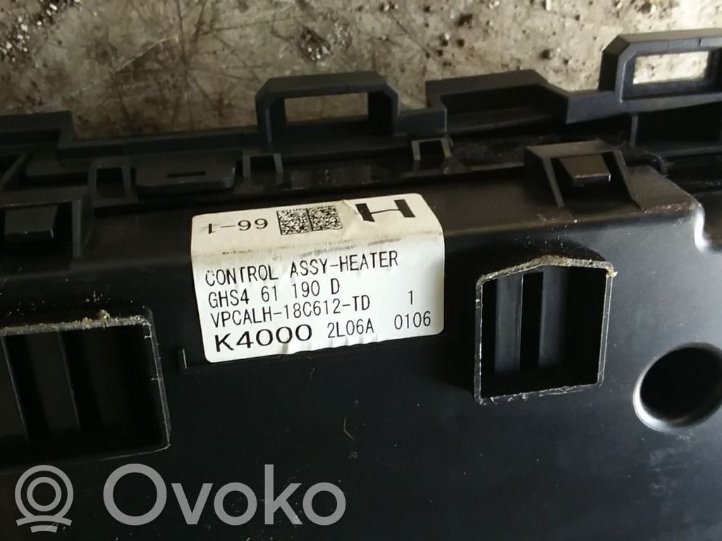 Unitate control climatizare   GHP961190D