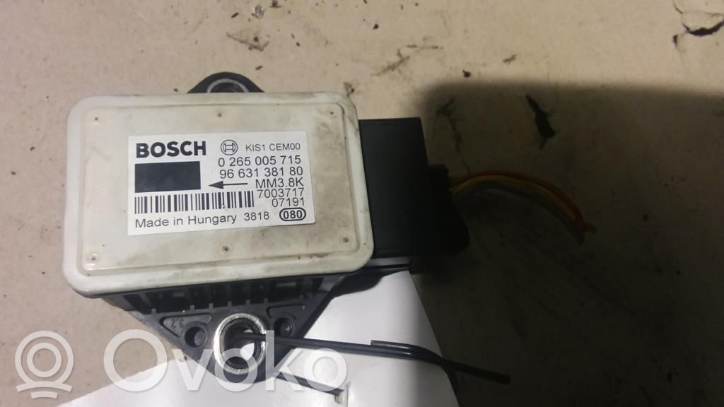 Citroen C4 Grand Picasso Sensore di imbardata accelerazione ESP