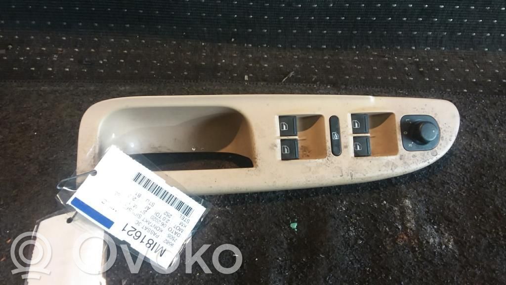 Volkswagen PASSAT B6 Comutator comandă geamuri electrice 