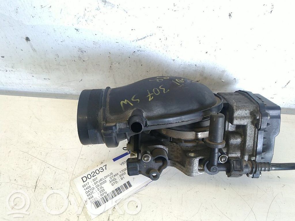 Peugeot 307 Throttle valve 