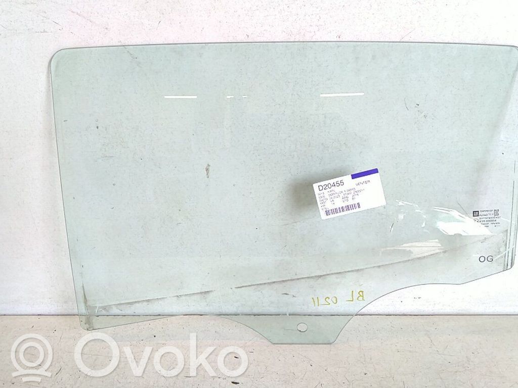 Opel Karl Szyba drzwi przednich 