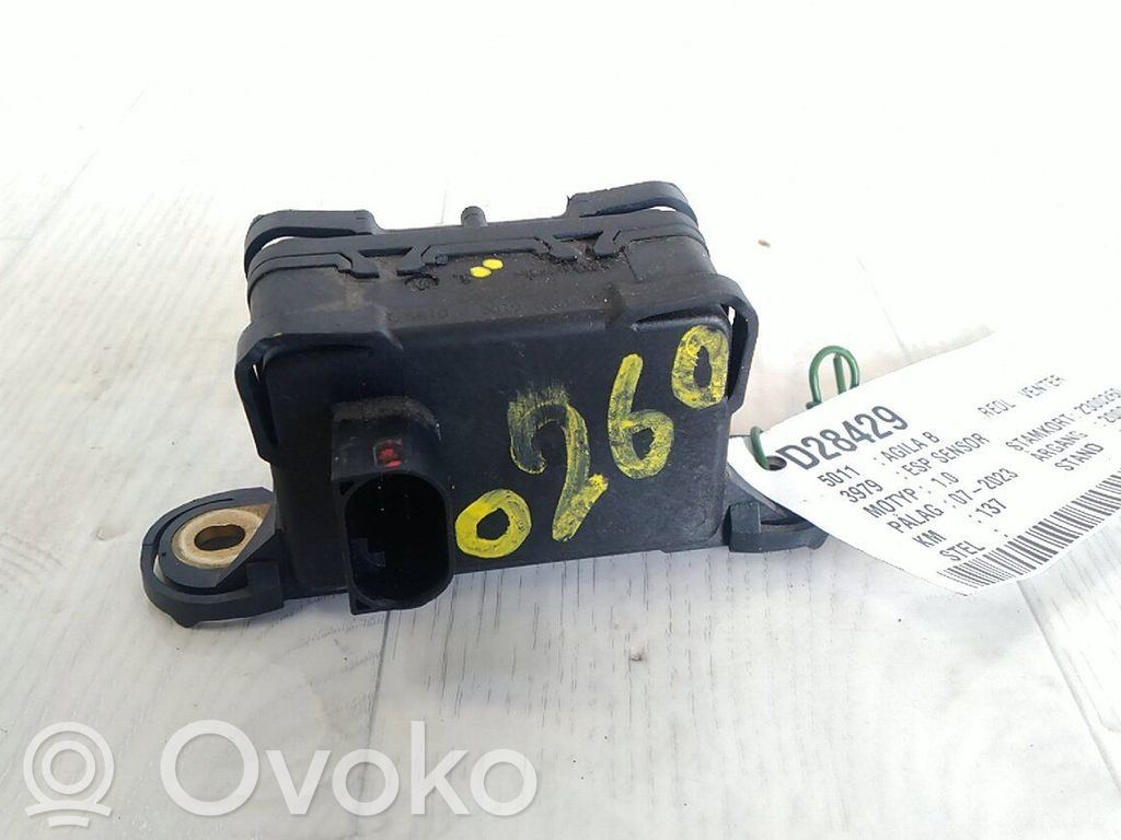 Opel Agila B ESP acceleration yaw rate sensor 