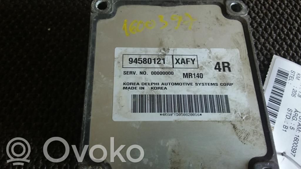 Chevrolet Nubira Przekaźnik blokady zapłonu 