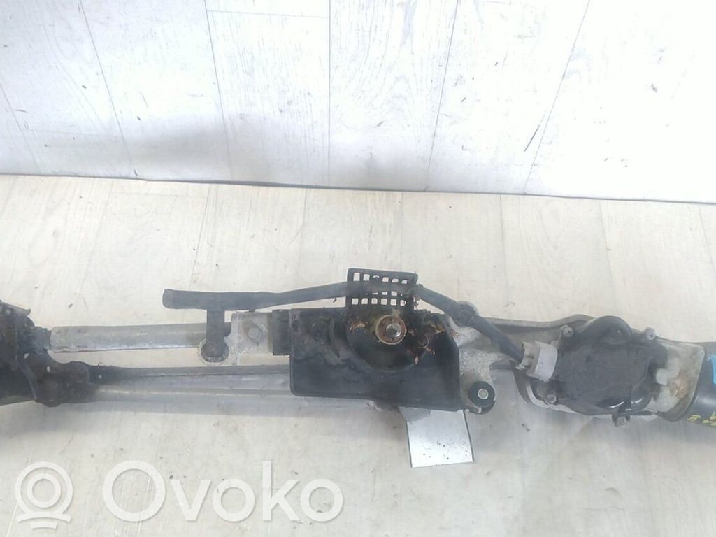 Front wiper linkage