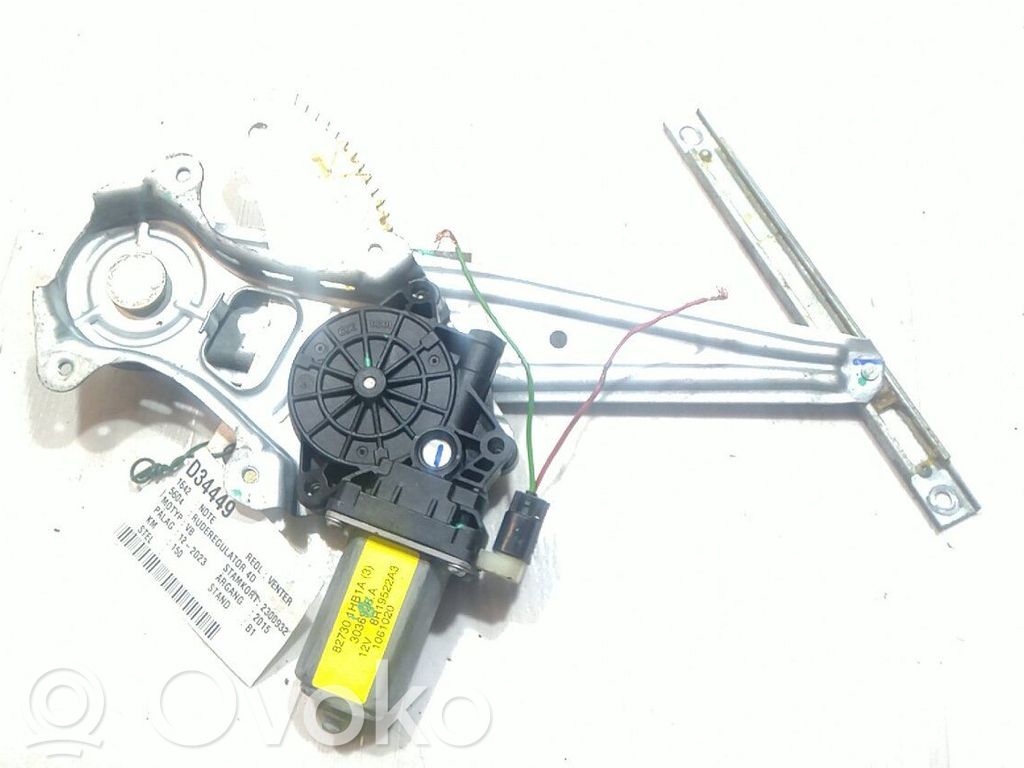 Nissan Note (E12) Regulador de puerta delantera con motor 