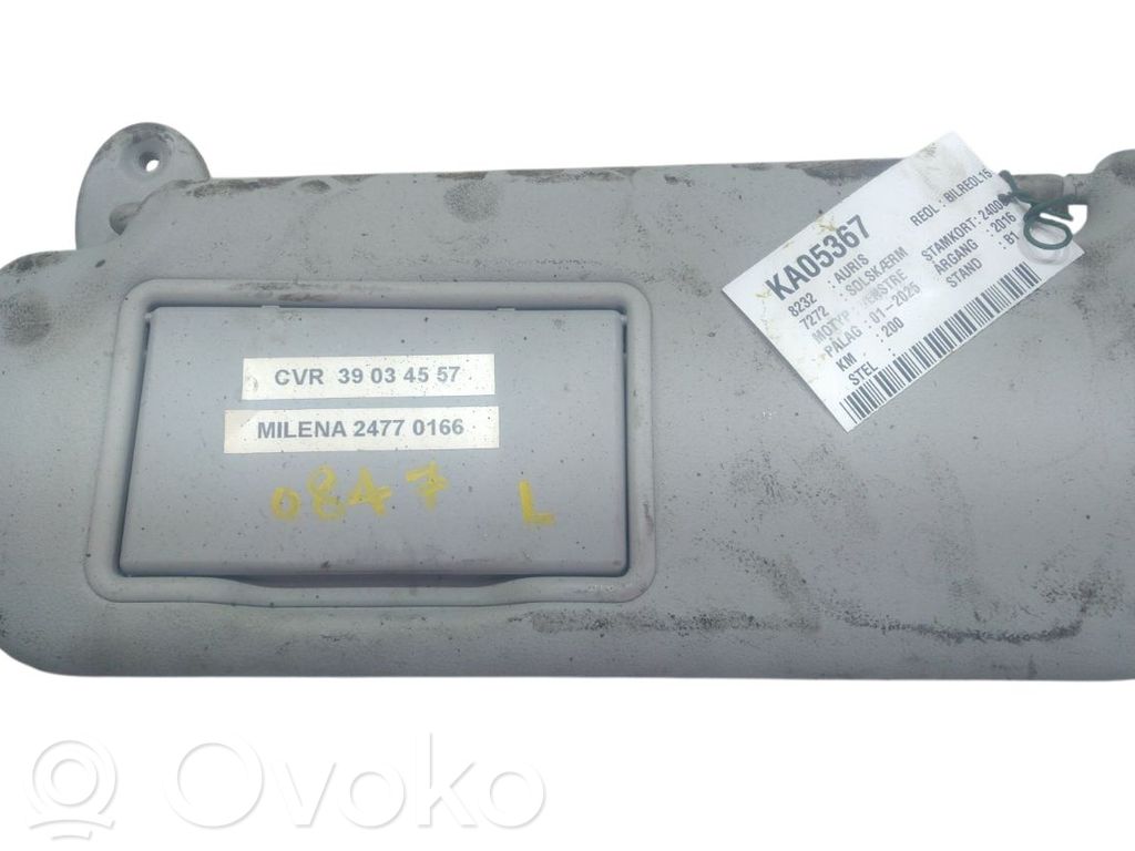 Toyota Auris E180 Pare-soleil 