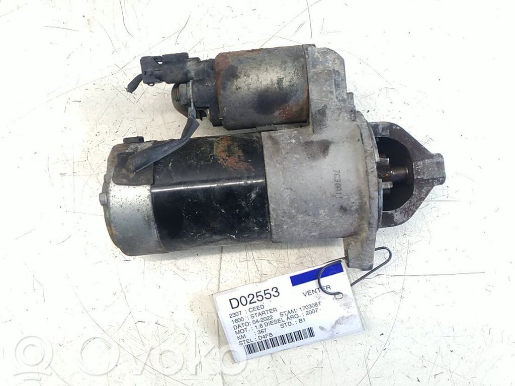 Starter motor   361002A300