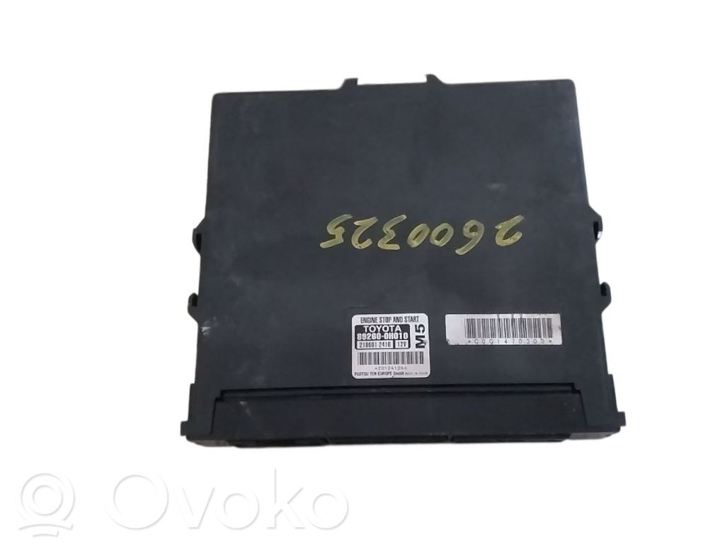 Toyota Aygo AB40 Ignition-blocking relay 