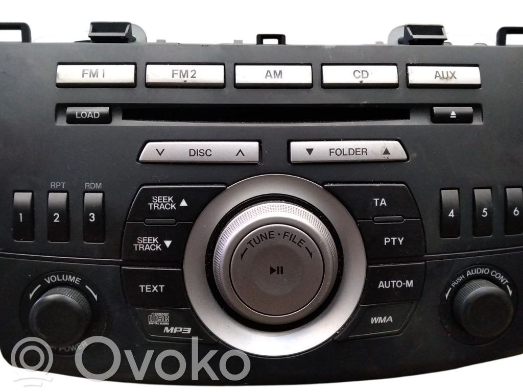 Mazda 3 II Steuergerät GPS Navigation 