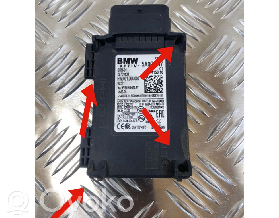 BMW 3 G20 G21 Blind spot module 