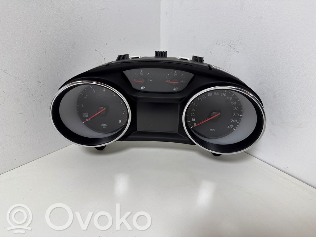 Opel Astra K Spidometras (prietaisų skydelis) 
