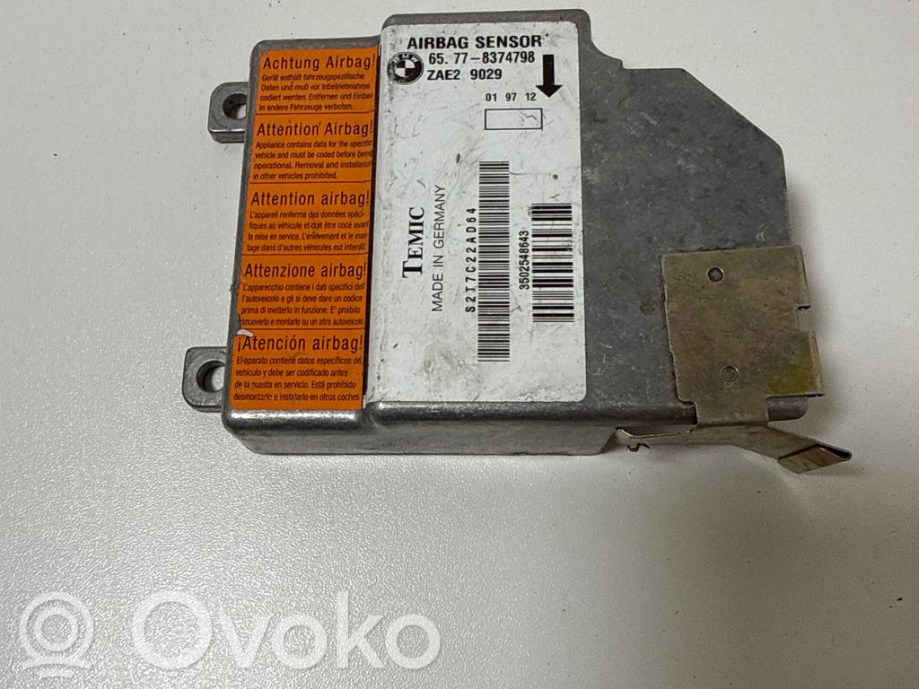 BMW 5 E39 Airbag control unit/module 