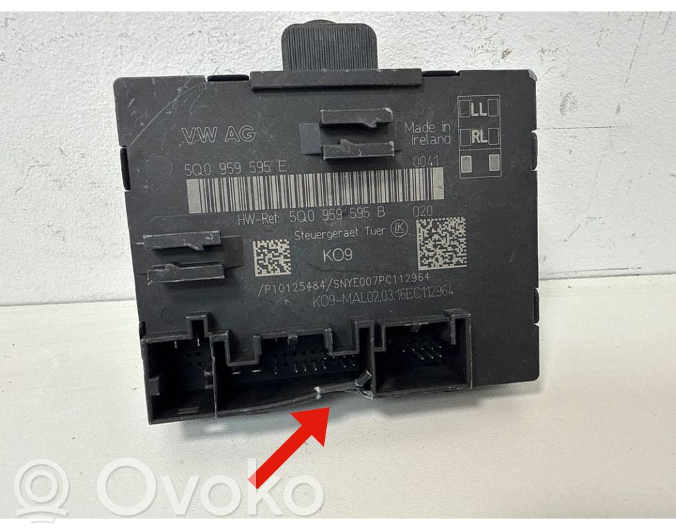 Volkswagen Passat Alltrack Door control unit/module 