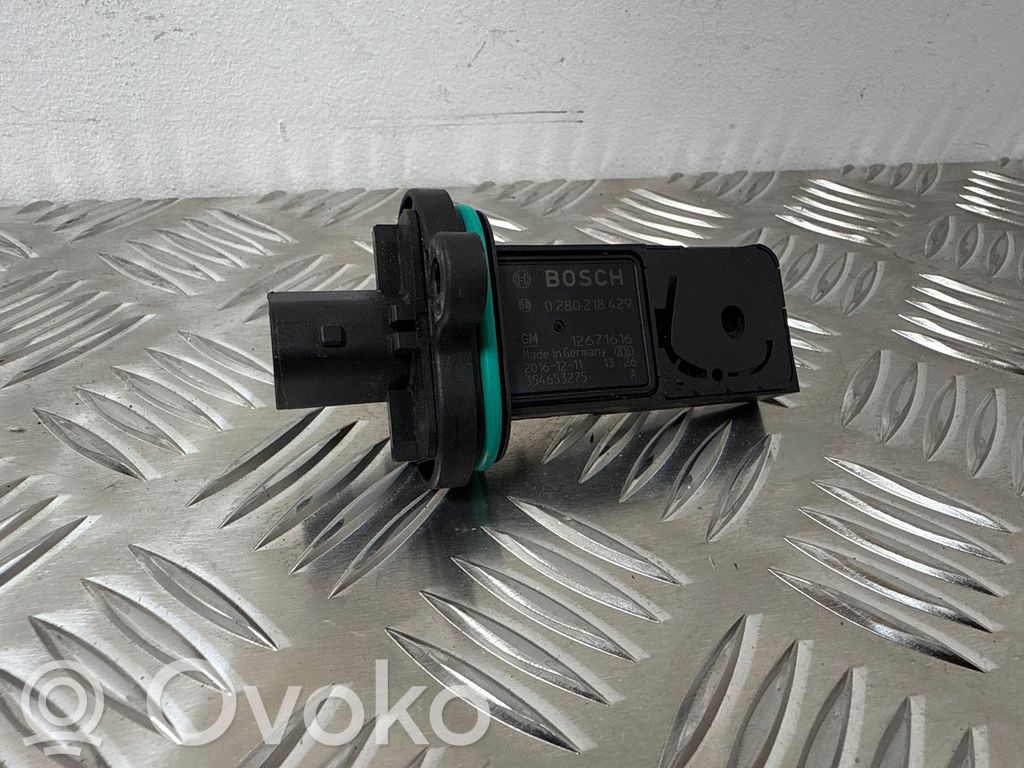 Opel Astra K Mass air flow meter 