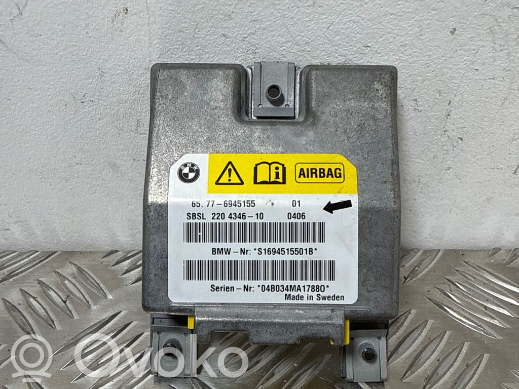 BMW 5 E60 E61 Airbag control unit/module 