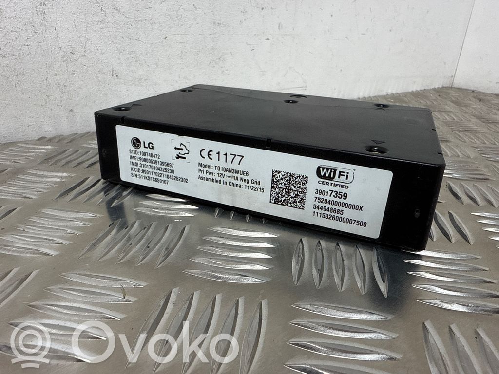 Opel Mokka Other control units/modules 