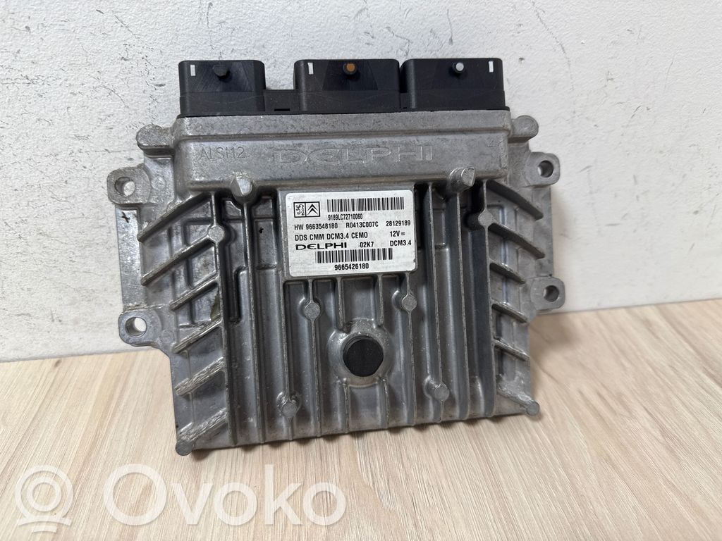 Peugeot 308 Engine control unit/module 