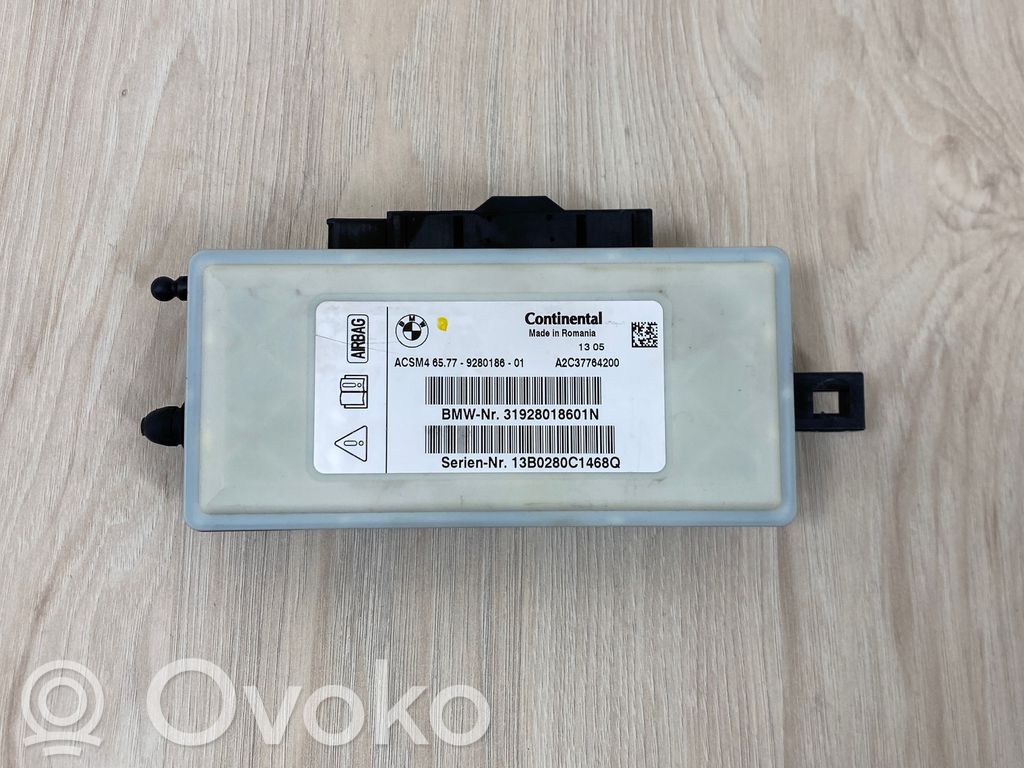 BMW 5 F10 F11 Sterownik / Moduł Airbag 