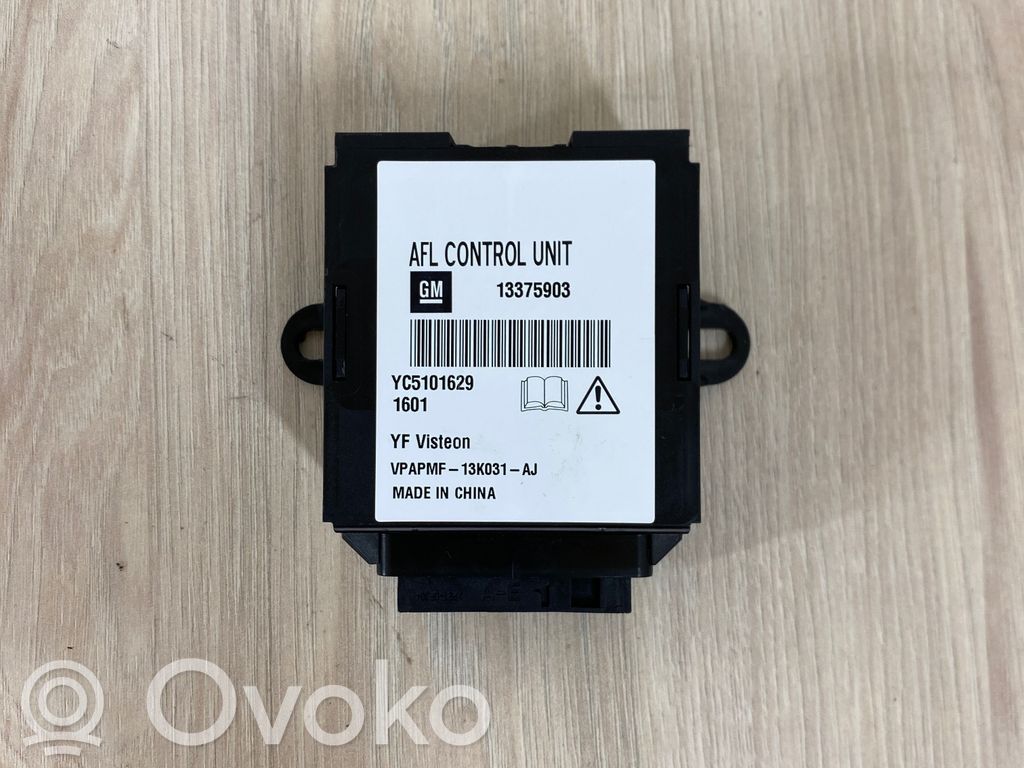 Opel Meriva B Other control units/modules 
