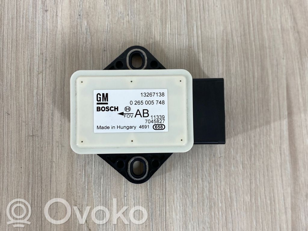 Opel Meriva B ESP acceleration yaw rate sensor 