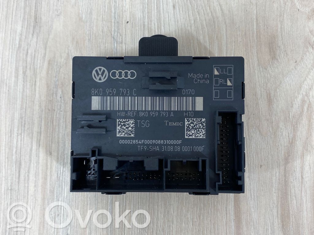 Audi A4 S4 B8 8K Door control unit/module 