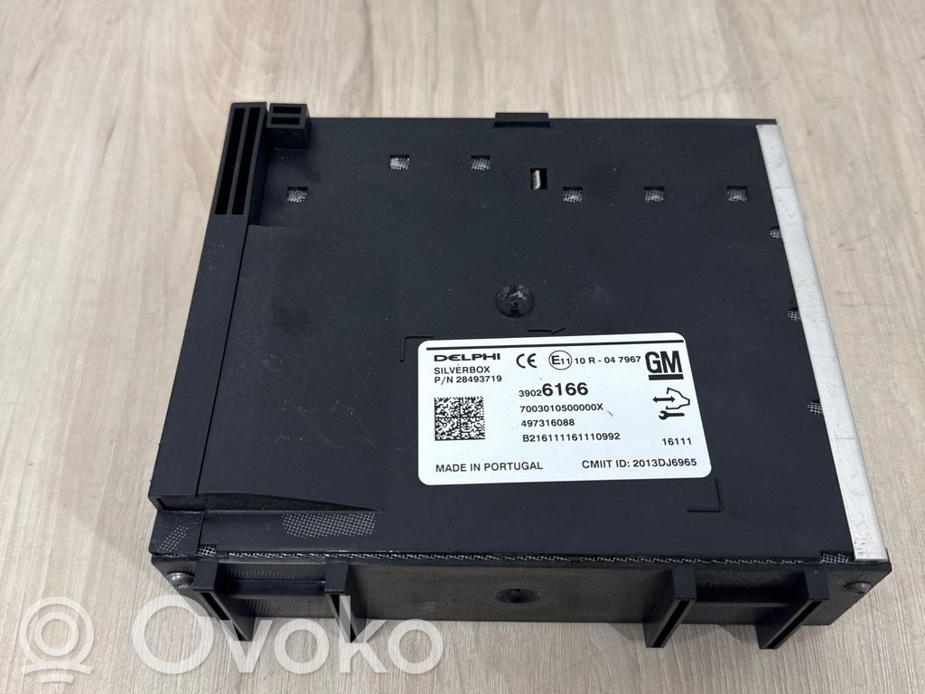 Opel Astra K GPS navigation control unit/module 