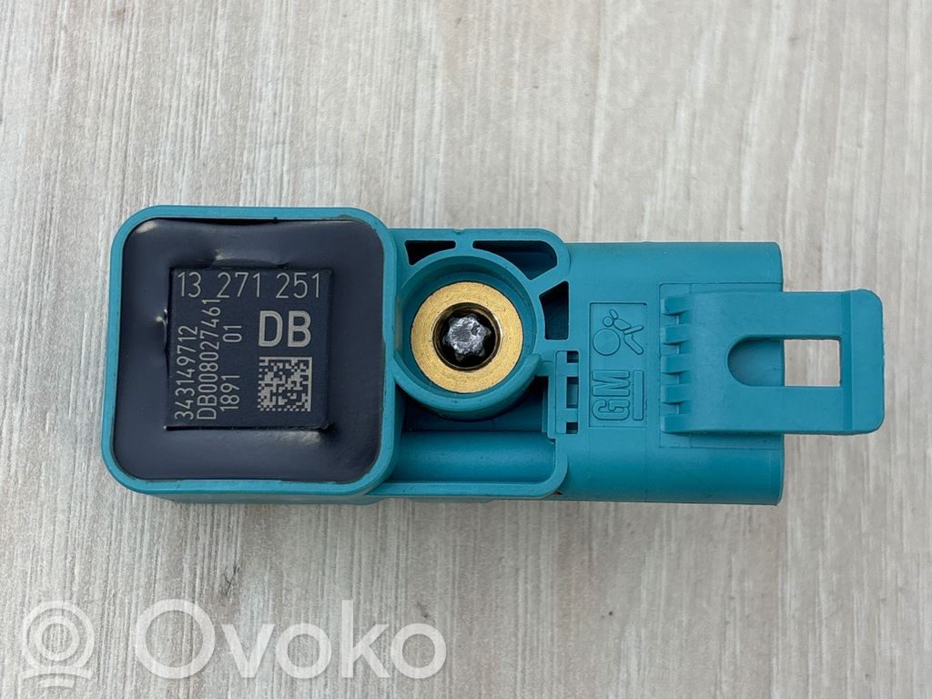 Opel Corsa D Airbag deployment crash/impact sensor 