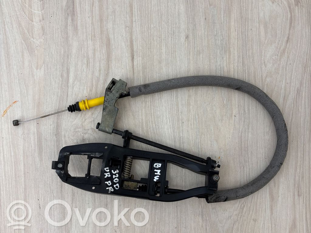 BMW 3 E46 Front door exterior handle/bracket 
