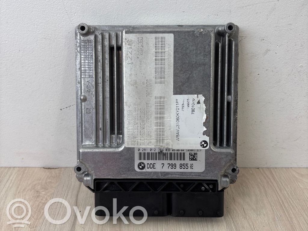 BMW 3 E90 E91 Engine control unit/module 