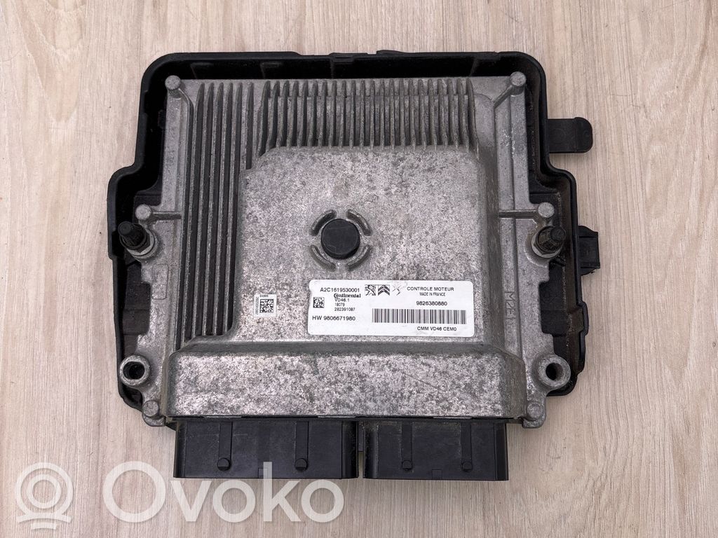 Opel Crossland X Engine control unit/module 