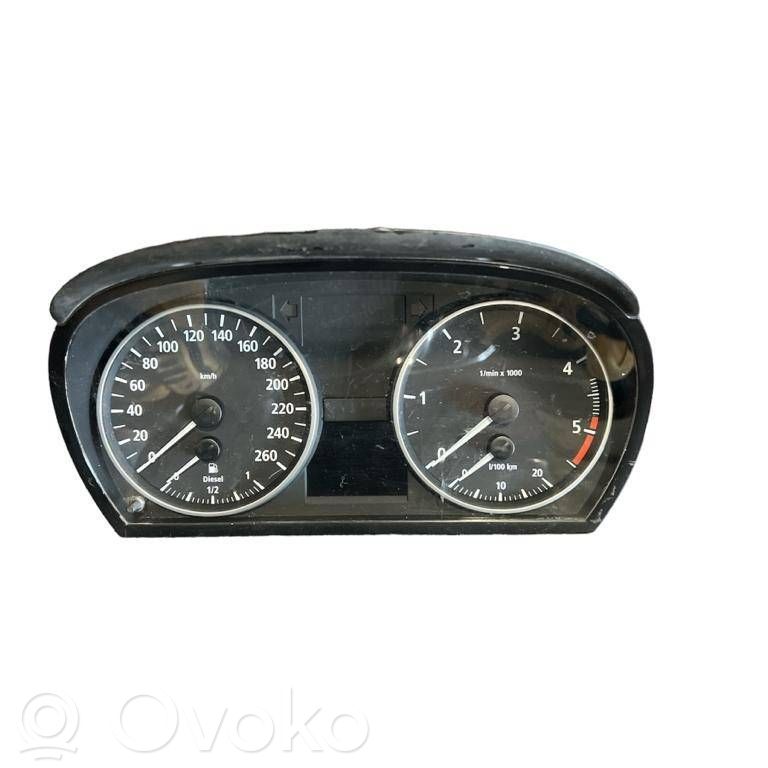BMW 3 E90 E91 Speedometer (instrument cluster) 
