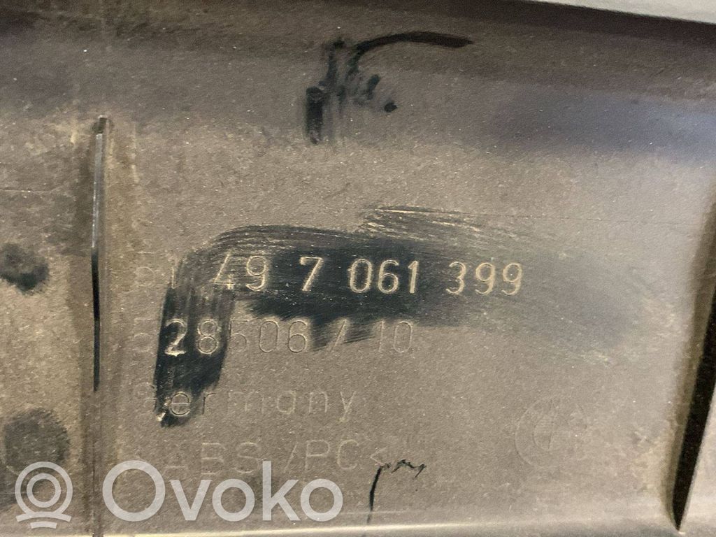 BMW 5 E60 E61 Tailgate/trunk upper cover trim 
